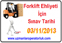 İşletmeler Forklift Operatörü Arıyor