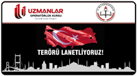 Terörü Lanetliyoruz